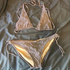 J. Crew 2 piece bikini size Medium.